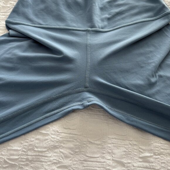 EXCELLENT Lululemon Align High-Rise Crop 23" Utility Blue Yoga Leggings Nulu 6 - Picture 4 of 8